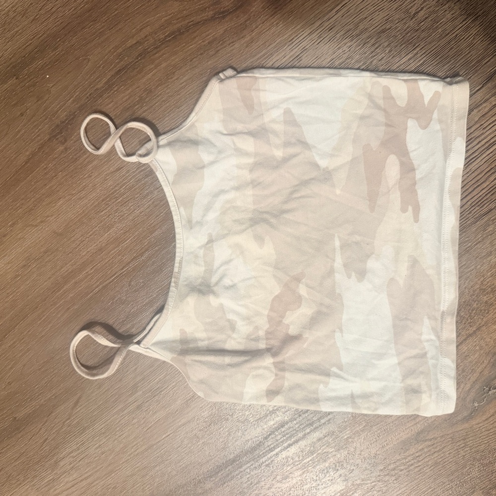 Camouflage Print Tank Top